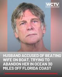 A husband is accused of violently beating his wife while