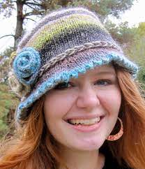 Hats With Bills And Brims Knitting Patterns Knitting Patterns Hats Women Knitting Patterns Free Hats Knitted Hats