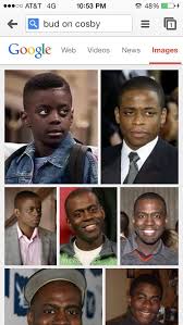 He is often compared to rudy huxtable's friend bud on the cosby show, with many people looking at him and asking if he played the character on the cosby show. What Happens When You Google Image Search Bud From Cosby Psych