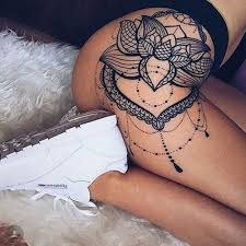 14 leg tattoo for female; 125 Best Thigh Tattoos For Women Cute Design Ideas 2021 Guide