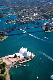 Aerial View Of Sydney Opera House And Sydney Harbour Bridge Australia Australia Travel Australia Travel