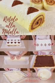 Rotolo Con Nutella Senza Lievito Fatto In Casa Da Benedetta Rossi Ricetta Porzioni Di Torta Dolci Ricette