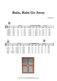 Rain Rain Go Away Childrens Songs Music For Kids Nursery Songs