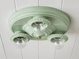 Find great deals on ebay for flush mount ceiling light fixture. Rewired Vintage Flush Mount Ceiling Light Fixture Chandelier Jadeite Mint Green Brass Ornate Antique Bare 3 Bulb Kitchen Bathroom Bedroom Flush Mount Ceiling Light Fixtures Ceiling Lights Flush Mount Ceiling Lights