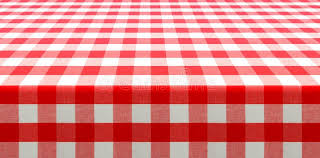 Table Perspective View With Red Checked Picnic Tablecloth Table Perspective Vie Aff View Red Table Pe Picnic Tablecloth Table Cloth Abstract Design