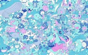 A selection of pokémon virtual backgrounds can be downloaded and used as zoom video chat backgrounds. All Pokemon Wallpaper For Desktop Water Type Pokemon Background 1920x1200 Wallpaper Teahub Io