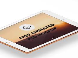 Download Free Ipad Animated Psd Mockup Up And Down Bestmockup Com