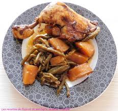 Cuisses De Poulet Haricots Verts Et Pommes De Terre A L Oignon Au Cookeo Les Recettes De Zaza