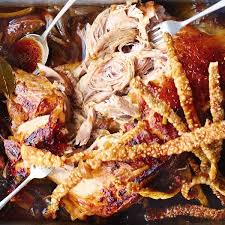 Jamie Oliver S Overnight Roasted Pork Shoulder Sunday Roast Recipes Recipe Pork Shoulder Recipes Slow Cooked Meals