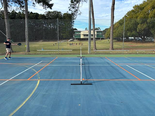 Tennis and pickleball court hire $20 at Mount Pritchard