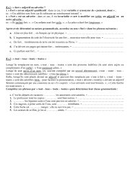 Faire de la peine à qn to upset sb. Interessantes Synonyme