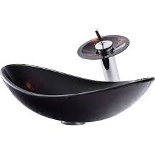Make your product research simple with this smart guide. Modern Curved Basin Special Tempered Glass Bathroom Sink With Waterfall Faucet