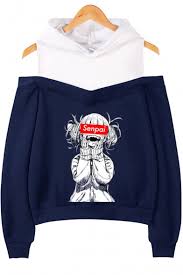 We did not find results for: Popular Senpai Comic Anime Girl Print Cold Shoulder Long Sleeve Casual Hoodie Onlywonderful Com