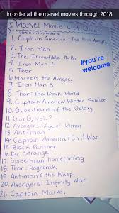 That means moving captain america: Every Marvel Movie In Chronological Order