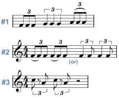 How To Count And Play Various Musical Triplets Musicals Triplets Music Lessons