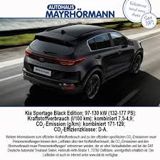Полный обзор.всем привет!!!=) меня зовут алексей. Auto Des Monats Februar Der Kia Sportage Black Edition Autohaus Mayrhormann