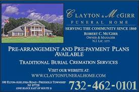 Clayton Mcgirr Funeral Home 100 Elton Adelphia Rd Freehold Nj Funeral Homes Mapquest