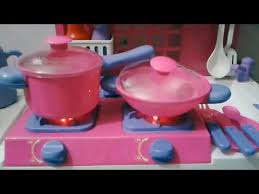 العاب بنات واولاد مطبخ كبير وطبخ حقيقي ممتع مع اكسسورات كثيره وطقم شاي رائع العاب طبخ Youtube