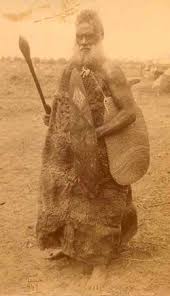Aboriginal Warrior Northeastern Queensland Australia 1910 The Subject Poses With A Large Fighting Club And A S Aboriginal History History Aboriginal Culture