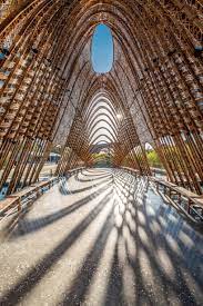 Zuo Studio S Bamboo Pavilion Expresses The Natural Beauty Of Taiwan Bamboo Architecture Natural Architecture Parametric Architecture