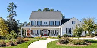 This gorgeous modern farmhouse features hardie board board and batten siding with stunning black framed pella windows. 25 Great Farmhouse Exterior Design
