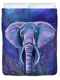 Purple Elephant Duvet Cover For Sale By Melissa Hood In 2021 Elephant Painting Canvas Elephant Canvas Elephant Canvas Art