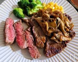 牛肉のステーキ 下味冷凍の画像