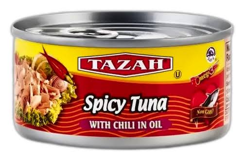 Product Photo: Tazah Spicy Tuna 185g