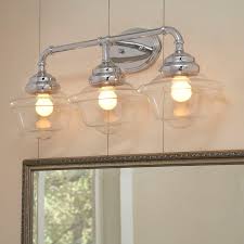 Vinton 3 Light Dimmable Polished Chrome Vanity Light Reviews Birch Lane