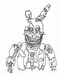 Scary Shark Coloring Pages Unique Chuck E Cheese Coloring Pages Mayhemcolor In 2020 Fnaf Coloring Pages Shark Coloring Pages Coloring Pages