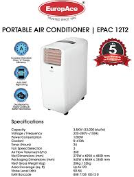 Enter the power in watts and press the convert button Epac 12c Portable Air Conditioner