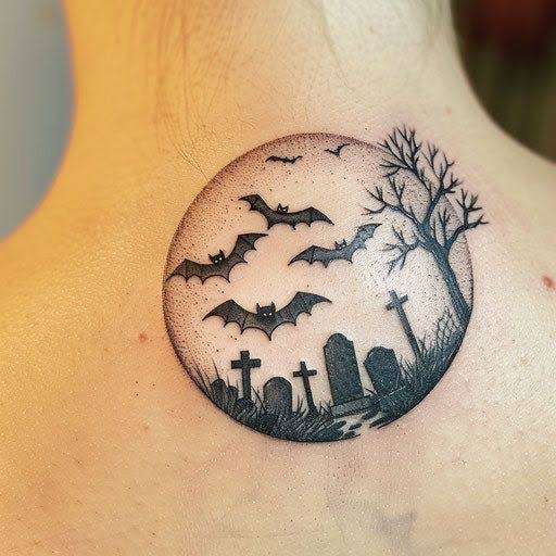 Halloween Tattoo Design Pack | Medium halloween tattoos, Halloween themed tattoo designs, Halloween based tattoos