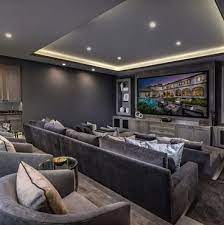 If you don't have a basement or large enough space, there are plenty of other ways to make a home theater work. Home Theater Pinterest Home Theater Room Design Home Cinema Room Home Theater Rooms