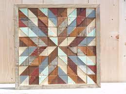 Salvaged Wood Wall Art Southwestern Decor Barn Quilt Patchwork Quilt Wood Wall Art Wood Art Salvaged Wood Wall