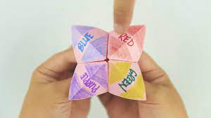 Easy craft idea comes with free printable. How To Fold A Fortune Teller 12 Steps With Pictures Wikihow