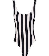 Black And White Striped One Piece Bathing Suit Solid Striped Black White Striped One Piece Black White Striped One Piece Striped Swimsuit Solid Striped Striped Bathing Suit