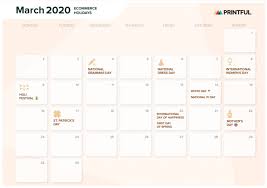 The Ultimate 2020 Ecommerce Holiday Marketing Calendar Marketing Calendar Marketing Calendar Template Holiday Market