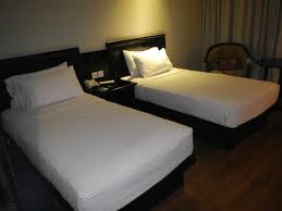 Thus, the airport company pt angkasa pura ii is currently ferrying passengers to and from the terminal using shuttle buses until the aerobridge can be used. Twin Bed Room Picture Of Hotel Santika Cirebon Tripadvisor