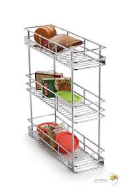 We very well understand that everybody has its own identity, likes and dislikes and then we provide our customers with wide range of decisions in kitchen designs, wardrobe, cabinets, and colours that suits your kitchen. Buy Leaves Modular Kitchen Pullout Kitchen Rack Kitchen Rack Kitchen Storage Storage Organization Basket Cabinet Dimensions H21 X W8 X D20 Inch Online At Low Prices In India Amazon In