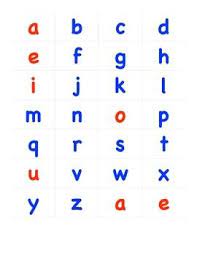 All other alphabets except these 5 vowels are called consonants. Pin On School Abc Word Work