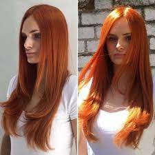 This Hair Is On Fire Intense Copper By Leyla At The Klinik Hairdressing Hair Styles Hair Long Hair Styles