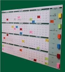 Full Size Forever Yearly Wall Planner 24 X 38 Dry Erasable Wall Planner Planner Office Organisation