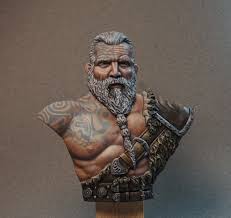 The warriors of celtic europe were amongst the most distinctive of any fighters in the ancient world. Celtic Warrior By Erich Strasser Putty Paint