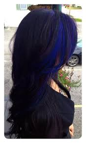 You can channel your darker side with dark blue hair. 90 Highlights For Black Hair That Looks Good On Anyone Style Easily