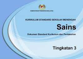 Muat turun dskp bahasa inggeris tahun 4 (sk & sjk) & tingkatan 4. Dskp Kssm Sains Tingkatan 3
