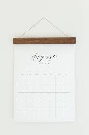 2018 Wall Calendar Monthly Calendar Extra Large Xl Simple And Minimal Beautiful Typography In Simple Beautiful Typography Planner Template Wall Calendar
