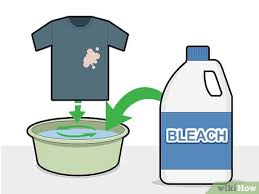 Respecting the care labels, wash the garment as normal and then check the results. 4 Ways To Get Bleach Out Of Clothes Wikihow