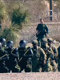 U.S. Border Patrol holds joint crowd control exercise