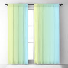 Pretty Pastel Rainbow Color Gradient Blackout Curtain Pastel Rainbow Pretty Pastel Curtains