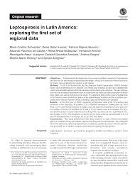 Get in touch with daniel galán (@danielgalan_) — 2215 answers, 1609 likes. Pdf Leptospirosis In Latin America Exploring The First Set Of Regional Data